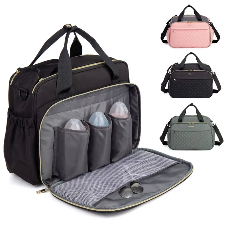 Baby Diaper Bag Large Capacity Bag for Moms Baby Stroller Organizer Travel Mother Maternity Bags for Baby Women Handbag